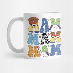 Toy Funny Story Mama Boy Mom Mother's Day Tee For Womens Mug